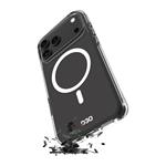PURO - Puzdro Impact Clear D3O s MagSafe pre iPhone 17 Pro Max, transparentná