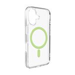 PURO - Puzdro LITE MAG s MagSafe pre iPhone 17, transparentná/zelená