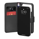 PURO - Puzdro Wallet Stand pre iPhone 17 Pro, odnímateľné, čierna