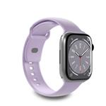 PURO - Remienok ICON pre Apple Watch 38/40/41 mm, silikón, tech lavender