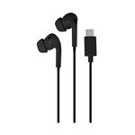 PURO - Slúchadlá In-Ear FILO PRO s mikrofónom, USB-C, čierna