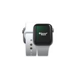 Renewd - Obnovené Apple Watch Series SE 40 mm, strieborná/biela