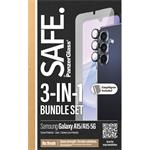 SAFE - Bundle Ochranný kryt objektívu + Tvrdené sklo UWF + Puzdro TPU pre Samsung Galaxy A15 5G