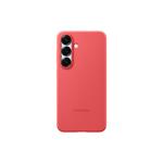 Samsung - Poškodené balenie, Puzdro silikónové pre Samsung Galaxy S25, červená