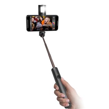 SBS - Bluetooth Selfie tyč s odpojiteľným bleskom, 70 cm