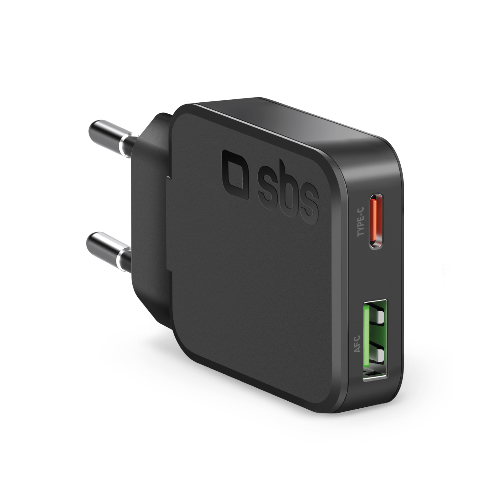SBS - Cest adapt Slim USB-A/USB-C,30W,či