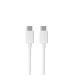 SBS - Kábel Eco USB-C/USB-C, 60 W, 1,5 m, biela