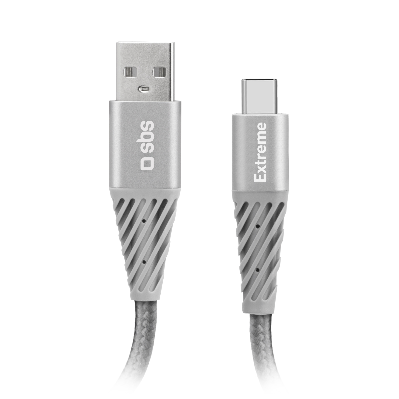 SBS - Kábel Extreme USB-C/USB, 1,5m, šed