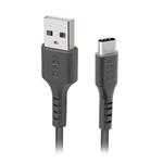 SBS - Kábel USB-C/USB-A, 18 W, 1 m, čierna