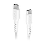 SBS - Kábel USB-C/USB-C PD do 65 W, 1 m, biela