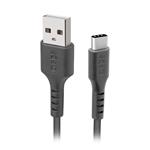 SBS - Kábel USB/USB-C, 18 W, 2 m, čierna