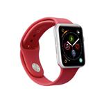 SBS - Náramok pre Apple Watch 44 mm, veľkosť M/L, červená