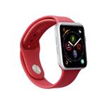 SBS - Náramok pre Apple Watch 44 mm, veľkosť S/M, červená
