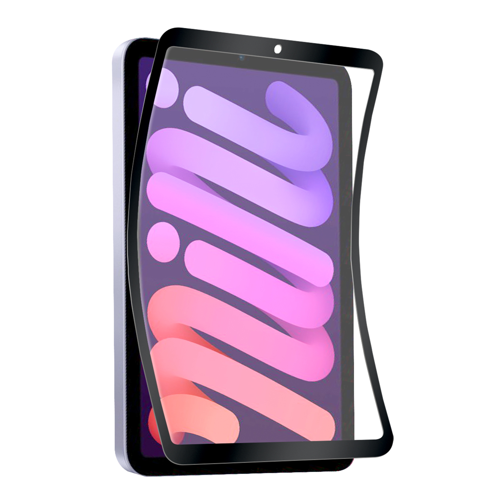 SBS - Ochranné sklo Flexi pre iPad mini 8,3'', čierna