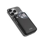 SBS - PowerBank 10000 mAh 15 W, Frezee Mag, s chladiacim ventilátorom, čierna