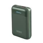 SBS - PowerBank 10000 mAh 20 W, Power Delivery, T-BOX, USB-C/USB-A, zelená