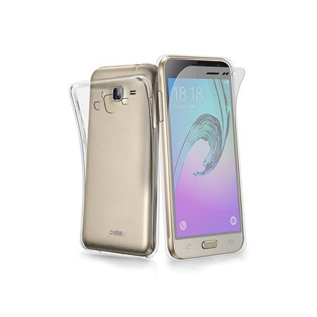 SBS - Puzdro Aero pre Samsung Galaxy J3/J3 2016, transparentná