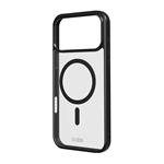 SBS - Puzdro Mag Frame kompatibilné s MagSafe pre iPhone 17 Pro Max, čierna