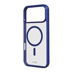 SBS - Puzdro Mag Frame kompatibilné s MagSafe pre iPhone 17 Pro Max, modrá