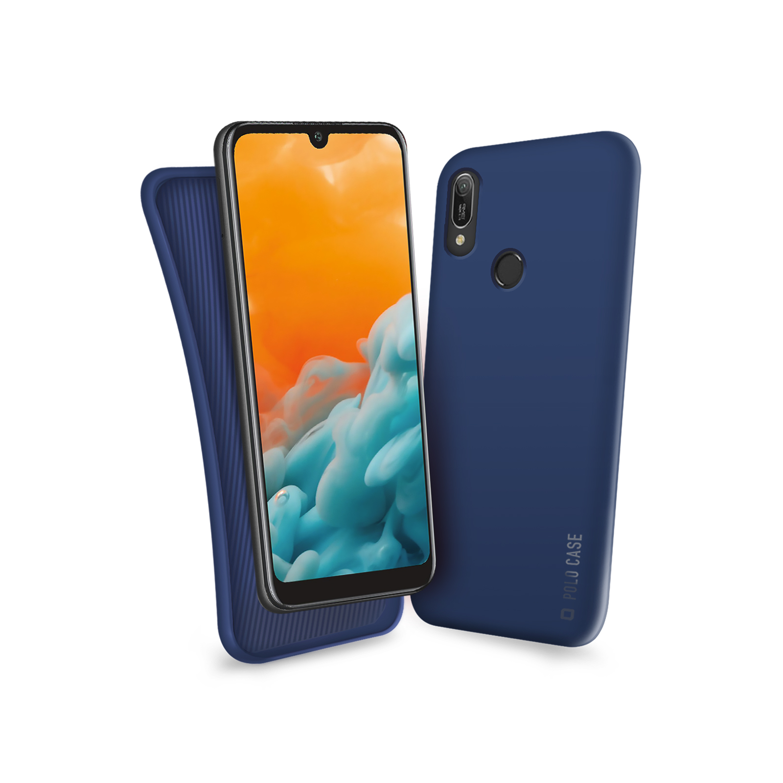 SBS - Puzdro Polo pre Huawei Y6 2019/Y6 Pro 2019/Y6s 2019/Honor 8A, modrá