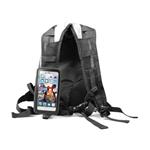 SBS - Športový ruksak s univerzálnym púzdrom pre smartfón, zelená
