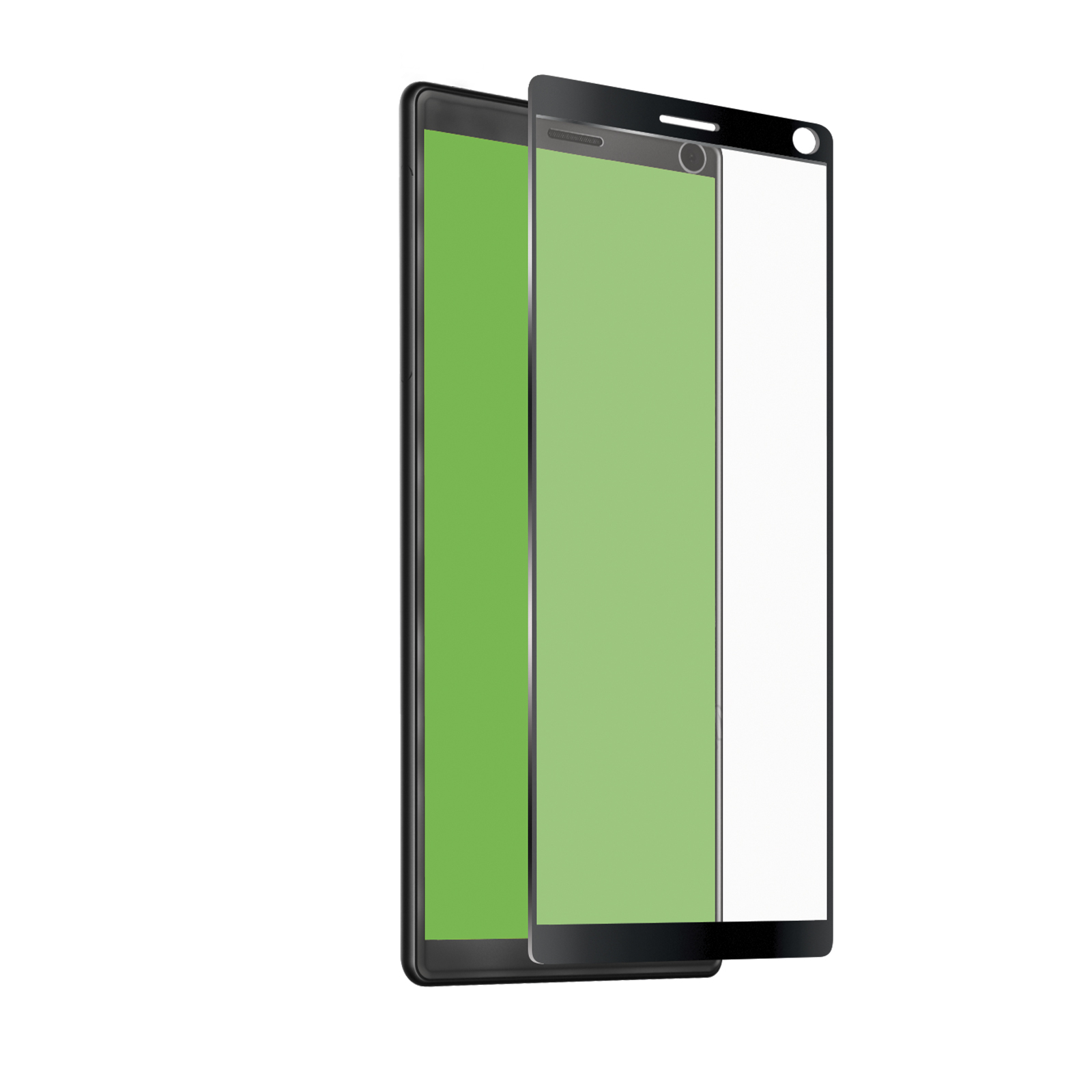 SBS - Tvrdené sklo 4D Full Glass pre Sony Xperia 10, čierna