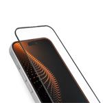 SBS - Tvrdené sklo Active Full Cover D3O s aplikátorom pre iPhone 16/15/15 Pro, číra