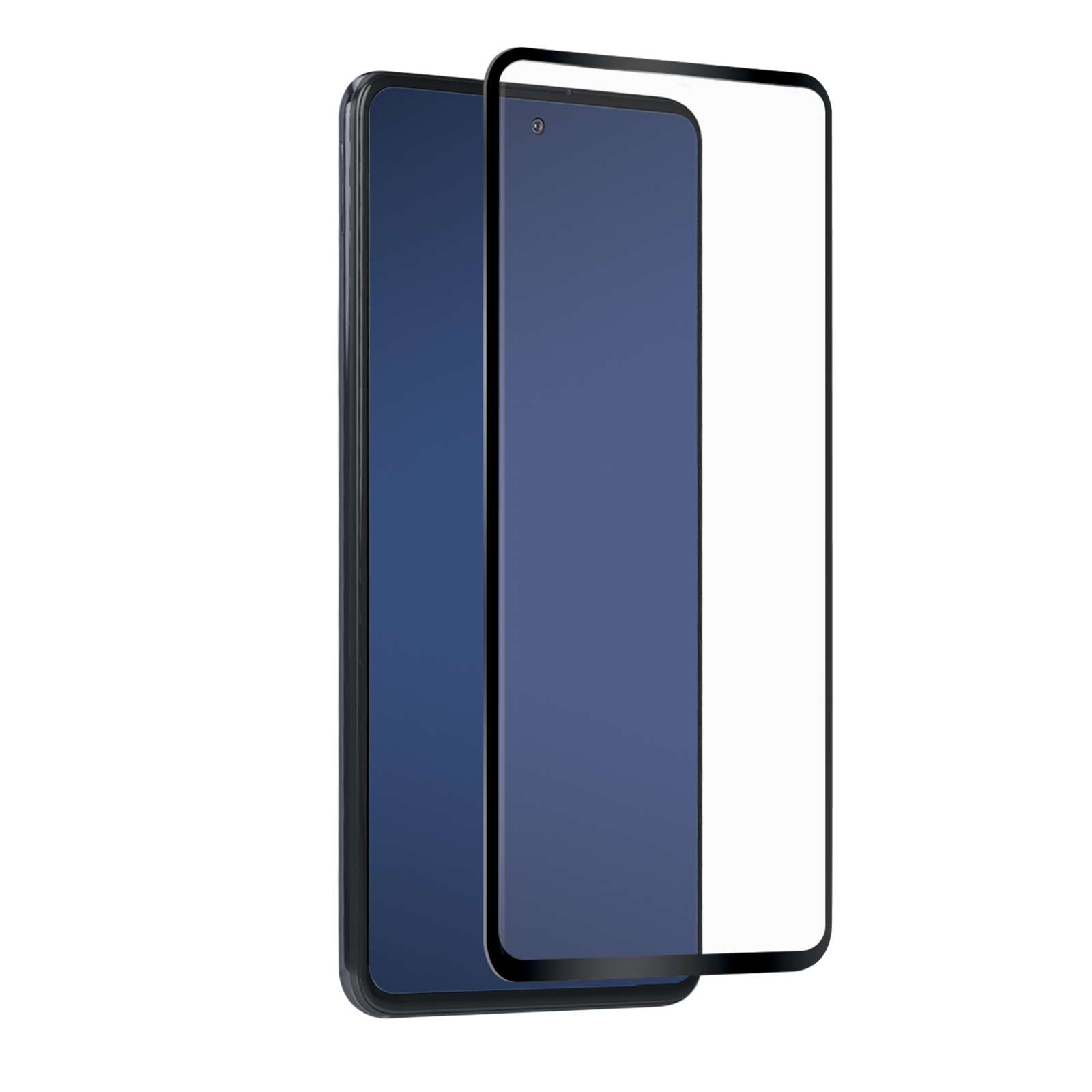 SBS - Tvrdené sklo Full Cover pre Samsung Galaxy A53/A52s/A52/A51, čierna