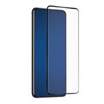 SBS - Tvrdené sklo Full Cover pre Samsung Galaxy S21, čierna