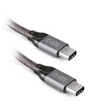 SBS - Video kábel USB-C/USB-C, PD 240 W, 1 m, šedá